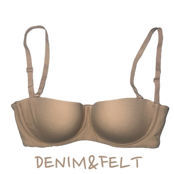 SKIMS FITS EVERYBODY UNLINED DEMI BRA STYLE: BR-UWR-2293 COLOR: CLAY | NEW/NWT!! - Picture 6 of 8